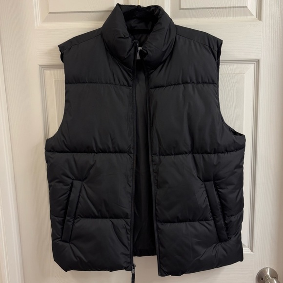 Old Navy Other - Old Navy Black Puffer Zip-up Vest
